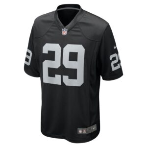 Christopher Smith II Las Vegas Raiders Nike Team Game Jersey - Black