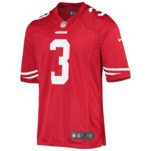 Men's San Francisco 49ers C.J. Beathard Nike Scarlet Game Player Jersey