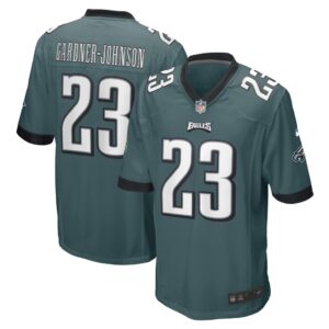 Men's Philadelphia Eagles C.J. Gardner-Johnson Nike Midnight Green Game Player Jersey