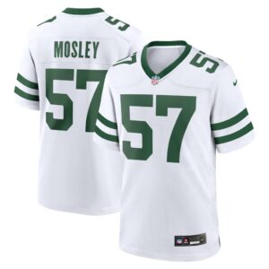 C.J. Mosley New York Jets Nike Legacy Player Game Jersey - White