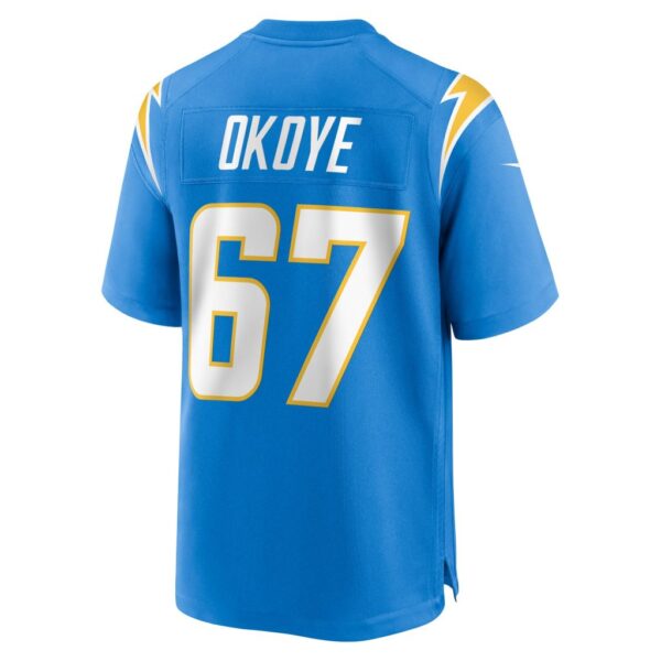 CJ Okoye Los Angeles Chargers Nike Team Game Jersey - Powder Blue