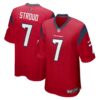 Men's Houston Texans CJ Stroud Nike Red 2023 NFL Draft First Round Pick Alternate Game Jersey