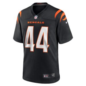 Men's Cincinnati Bengals Clay Johnston Nike Black Game Jersey