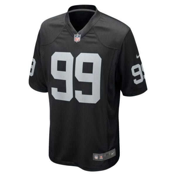 Men's Las Vegas Raiders Clelin Ferrell Nike Black Home Game Jersey