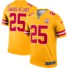 Men's Kansas City Chiefs Clyde Edwards-Helaire Nike Gold Inverted Legend Jersey