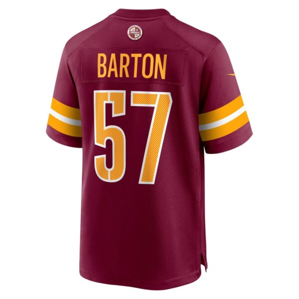 Cody Barton Washington Commanders Nike Game Player Jersey - Burgundy