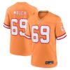 Cody Mauch Tampa Bay Buccaneers Nike Throwback Game Jersey - Orange