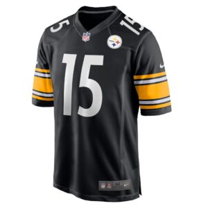 Men's Pittsburgh Steelers Cody White Nike Black Game Jersey