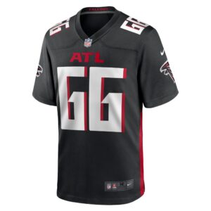 Men's Atlanta Falcons Colby Gossett Nike Black Game Jersey