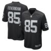 Men's Las Vegas Raiders Cole Fotheringham Nike Black Game Player Jersey