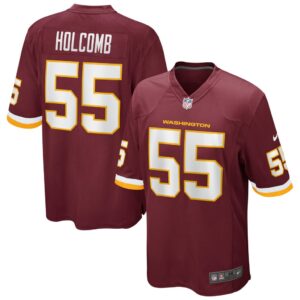 Men's Nike Cole Holcomb Washington Football Team Burgundy Game Player Jersey