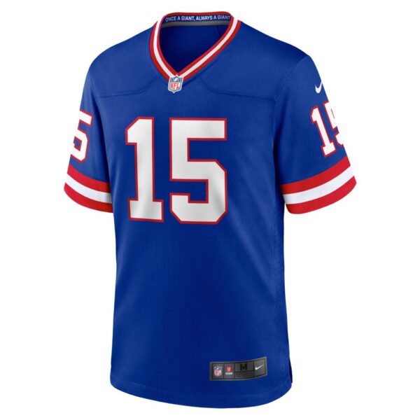 Men's New York Giants Collin Johnson Nike Royal Classic Player Game Jersey