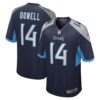 Colton Dowell Tennessee Titans Nike Team Game Jersey - Navy