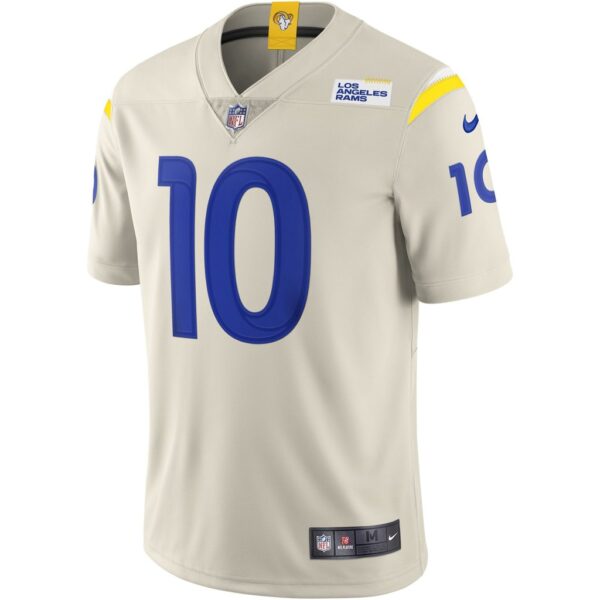 Men's Los Angeles Rams Cooper Kupp Nike Bone Vapor Limited Jersey