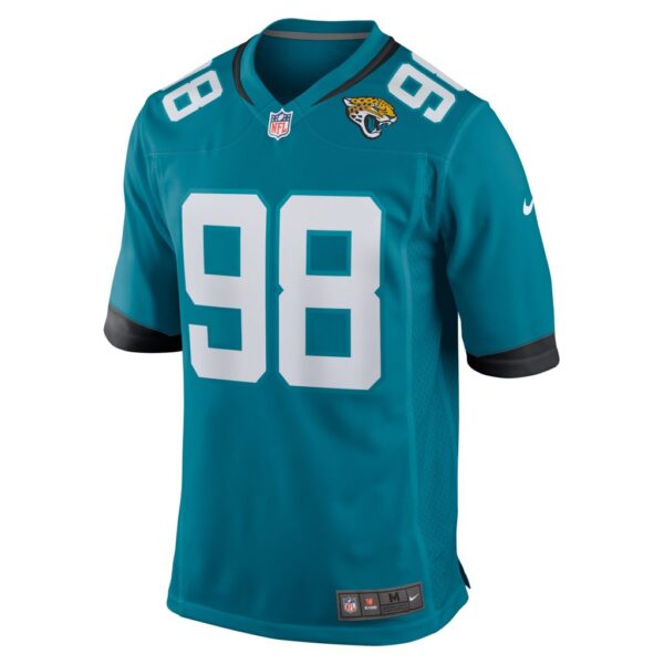 Men's Jacksonville Jaguars Corey Peters Nike Teal Home Game Player Jersey