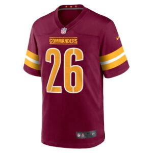 Men's Washington Commanders Corn Elder Nike Burgundy Game Jersey