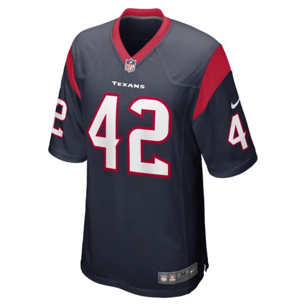 Men's Houston Texans Cory Littleton Nike Navy Game Player Jersey