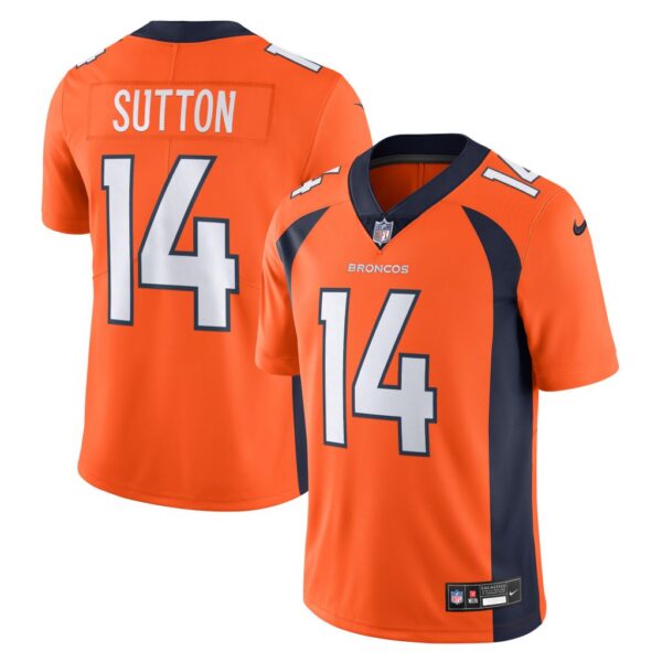 Men's Denver Broncos Courtland Sutton Nike Orange Vapor Untouchable Limited Jersey