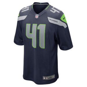 Men's Seattle Seahawks Cullen Gillaspia Nike College Navy Home Game Player Jersey