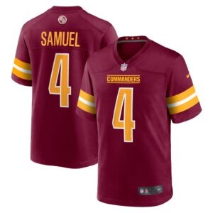 Men's Washington Commanders Curtis Samuel Nike Burgundy Game Player Jersey