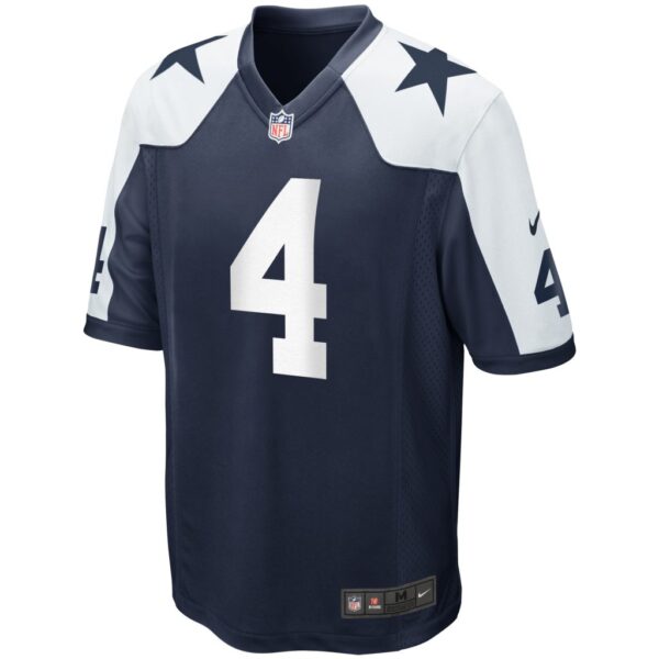 Men's Nike Dak Prescott Navy Dallas Cowboys Alternate Game Jersey