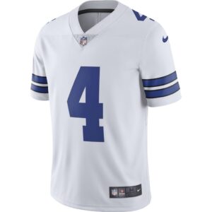 Men's Nike Dak Prescott White Dallas Cowboys Vapor Untouchable Limited Player Jersey