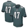 Men's Philadelphia Eagles Dalton Keene Nike Midnight Green Game Player Jersey