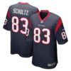 Men's Houston Texans Dalton Schultz Nike Navy Team Game Jersey