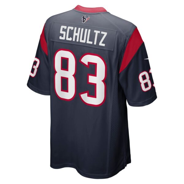 Men's Houston Texans Dalton Schultz Nike Navy Team Game Jersey