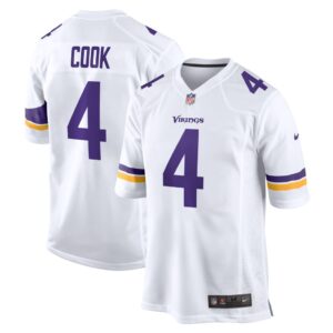 Men's Minnesota Vikings Dalvin Cook Nike White Game Jersey