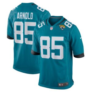 Men's Jacksonville Jaguars Dan Arnold Nike Teal Game Jersey