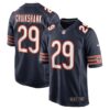 Men's Chicago Bears Dane Cruikshank Nike Navy Game Player Jersey