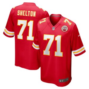 Men's Kansas City Chiefs Danny Shelton Nike Red Game Player Jersey