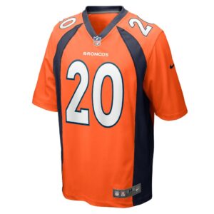 Men's Denver Broncos Darius Phillips Nike Orange Game Player Jersey