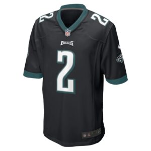 Men's Philadelphia Eagles Darius Slay Jr. Nike Black Alternate Game Player Jersey