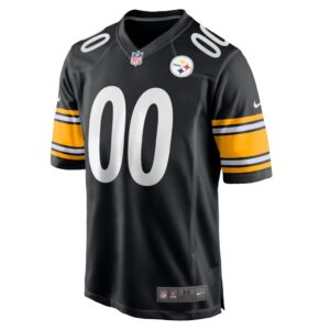 Men's Pittsburgh Steelers Darnell Washington Nike Black 2023 NFL Draft Pick Game Jersey