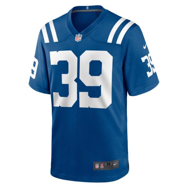 Darrell Baker Jr Indianapolis Colts Nike Team Game Jersey - Royal