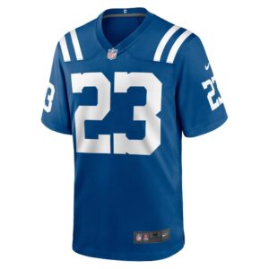 Darren Hall Indianapolis Colts Nike Team Game Jersey - Royal