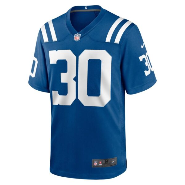 Darren Hall Indianapolis Colts Nike Team Game Jersey - Royal