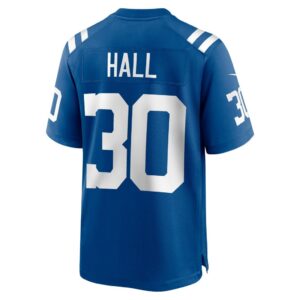 Darren Hall Indianapolis Colts Nike Team Game Jersey - Royal