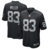 Men's Las Vegas Raiders Darren Waller Nike Black Game Jersey