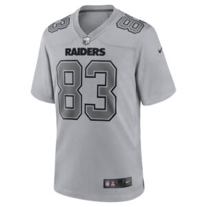 Men's Las Vegas Raiders Darren Waller Nike Gray Atmosphere Fashion Game Jersey