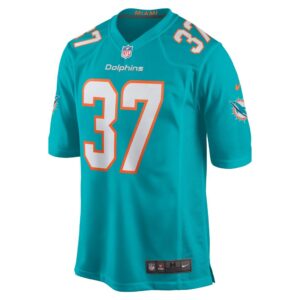 Darrynton Evans Miami Dolphins Nike Team Game Jersey - Aqua