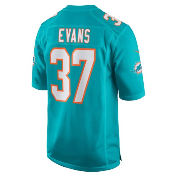 Darrynton Evans Miami Dolphins Nike Team Game Jersey - Aqua