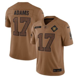 Davante Adams Las Vegas Raiders Nike 2023 Salute To Service Limited Jersey - Brown