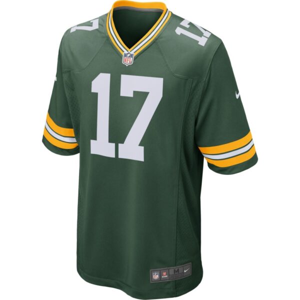 Men's Nike Davante Adams Green Green Bay Packers Team Game Jersey