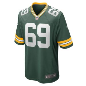 Men's Green Bay Packers David Bakhtiari Nike Green Game Jersey