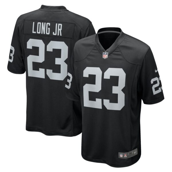 David Long Jr. Las Vegas Raiders Nike Team Game Jersey - Black