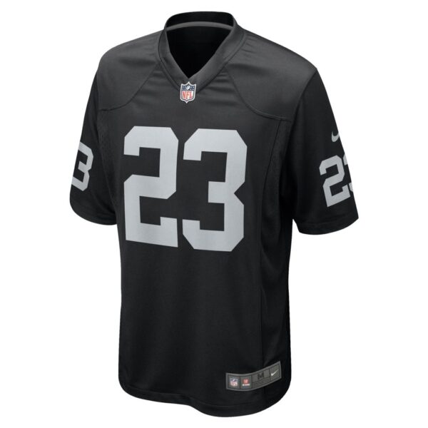 David Long Jr. Las Vegas Raiders Nike Team Game Jersey - Black