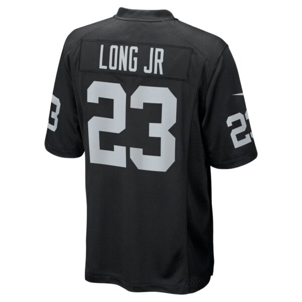 David Long Jr. Las Vegas Raiders Nike Team Game Jersey - Black